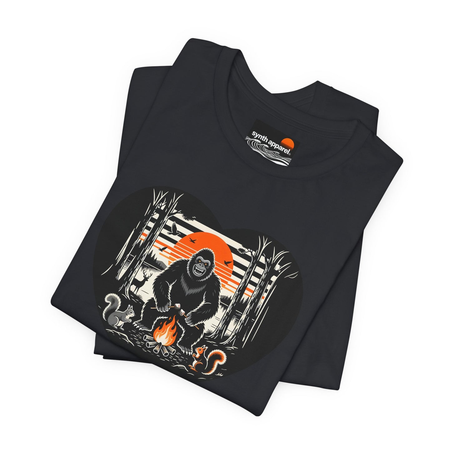 Sasquatch & Friends Roasting Marshmallows