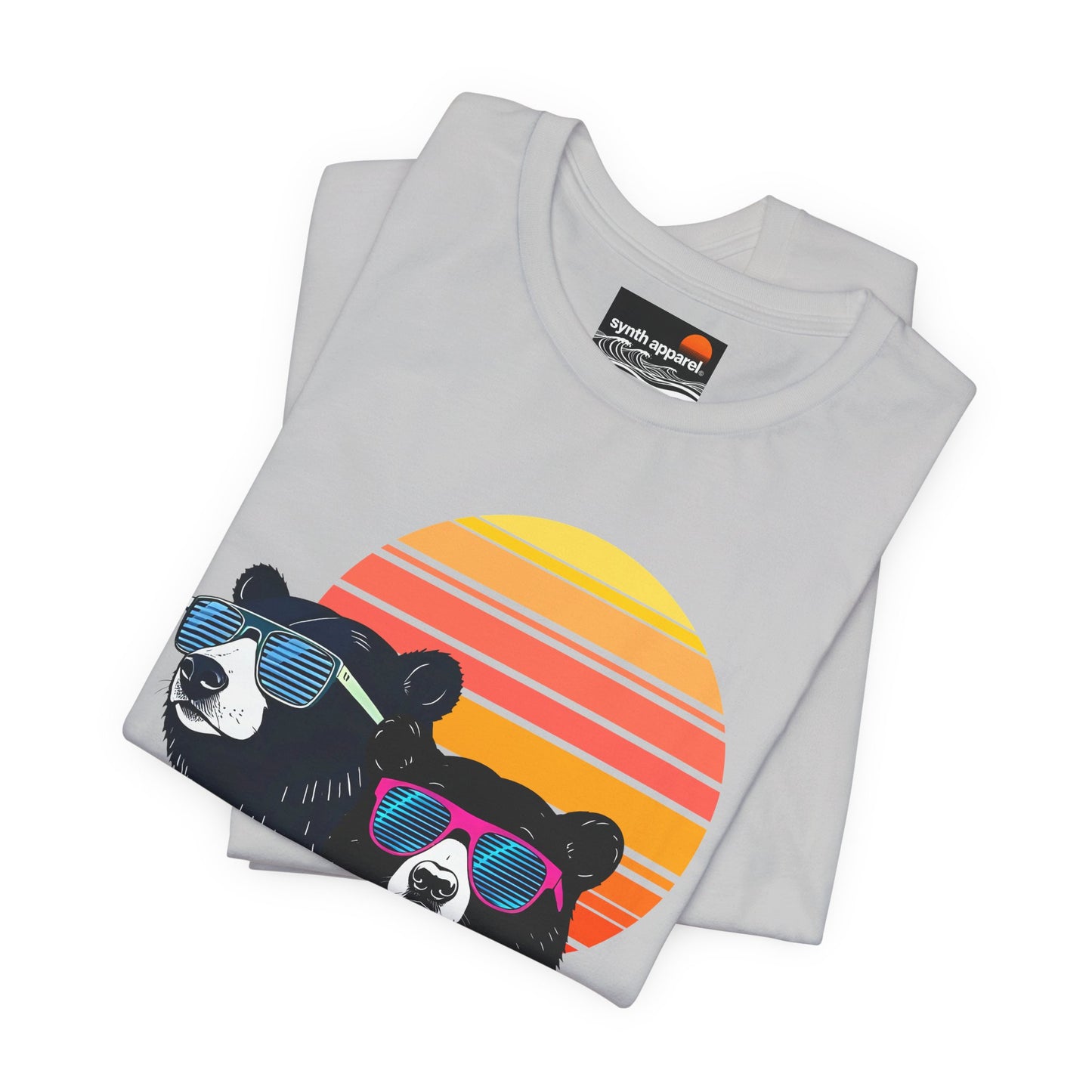 Black Bears Stripes and Plaid