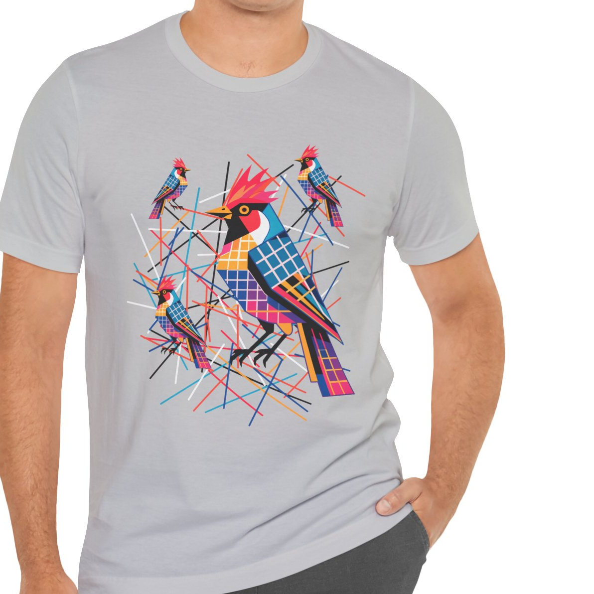 Cardinals Sitting on Tree Branches