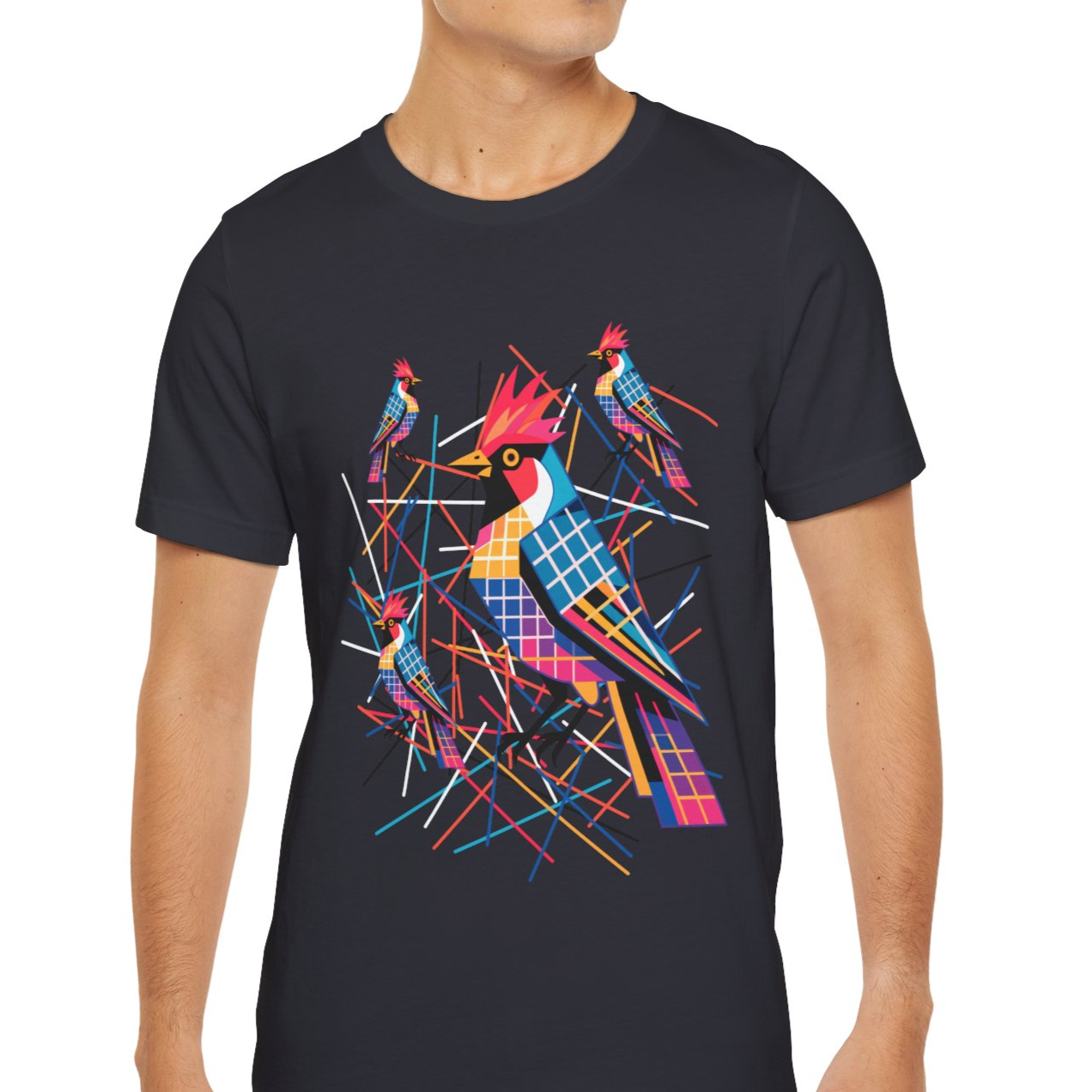 Cardinals Sitting on Tree Branches