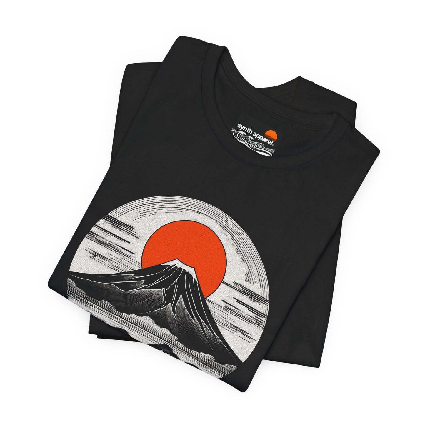 Volcano Orange Sunset