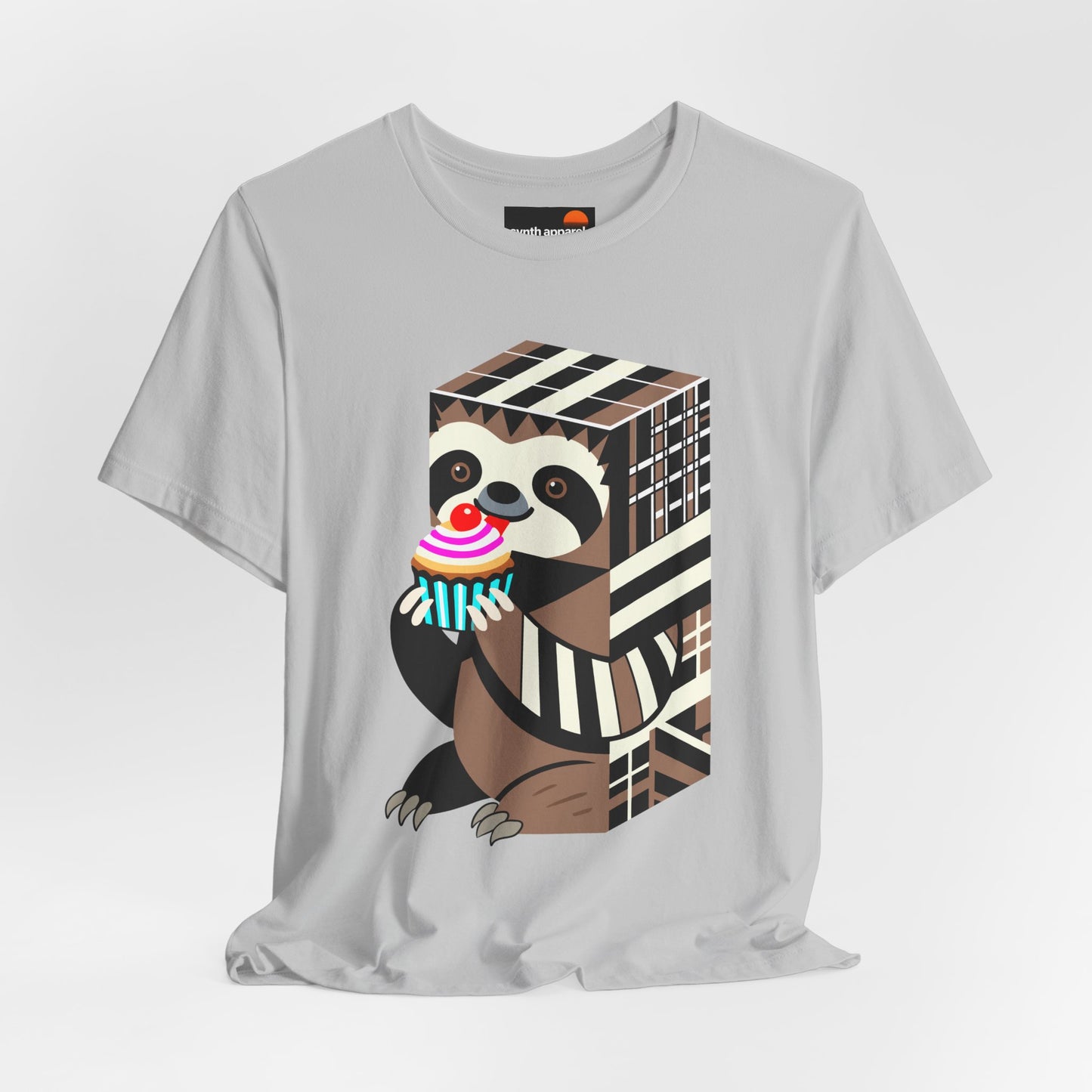 Sloth Eating Cupcake