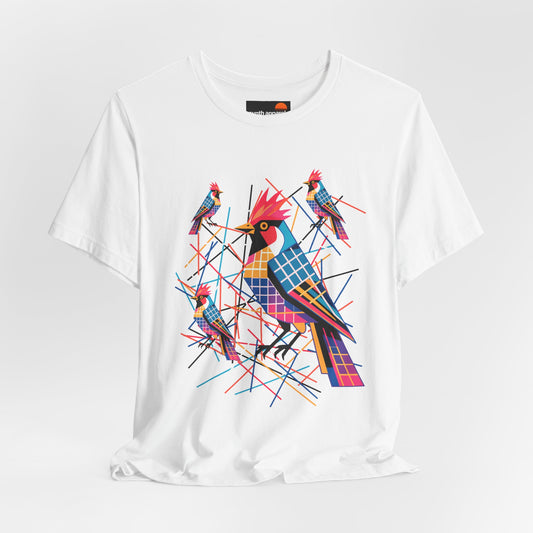 Cardinals Sitting on Tree Branches