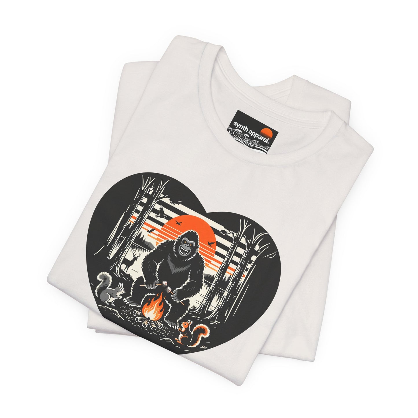 Sasquatch & Friends Roasting Marshmallows