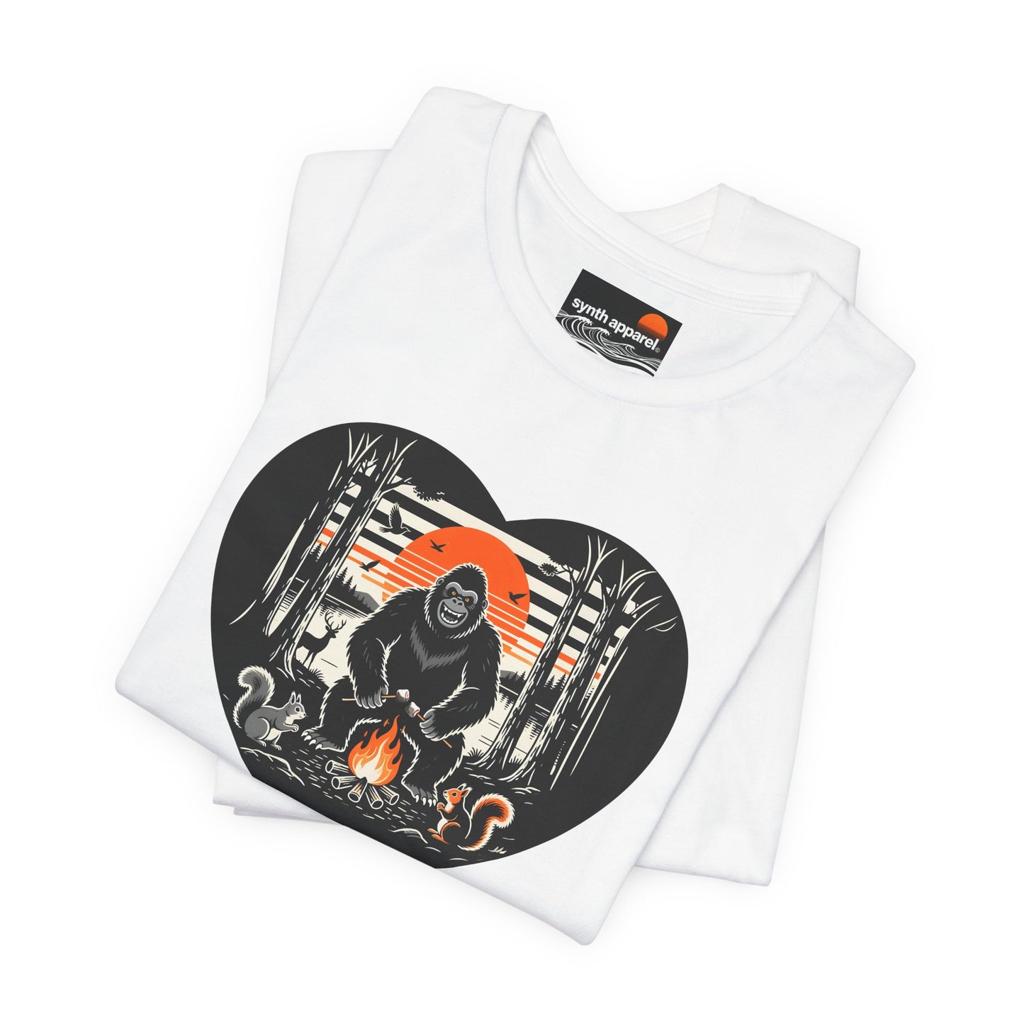 Sasquatch & Friends Roasting Marshmallows