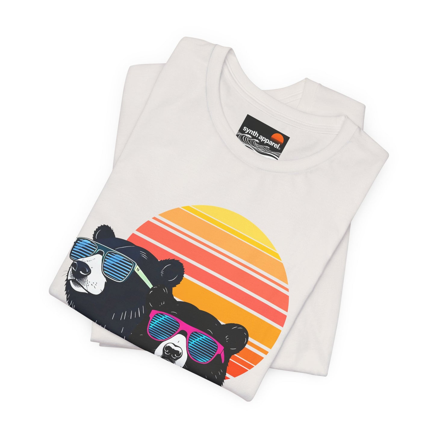 Black Bears Stripes and Plaid