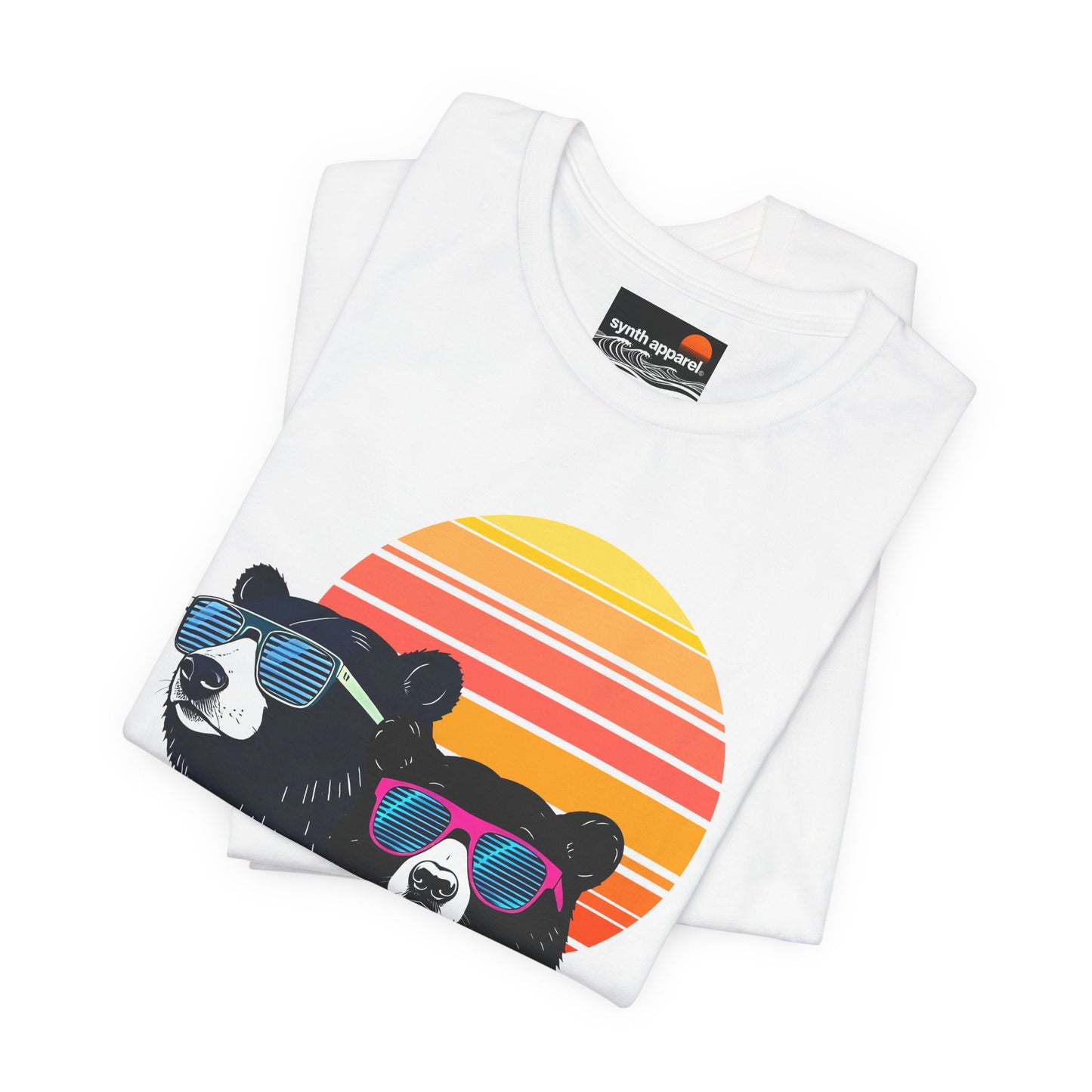 Black Bears Stripes and Plaid