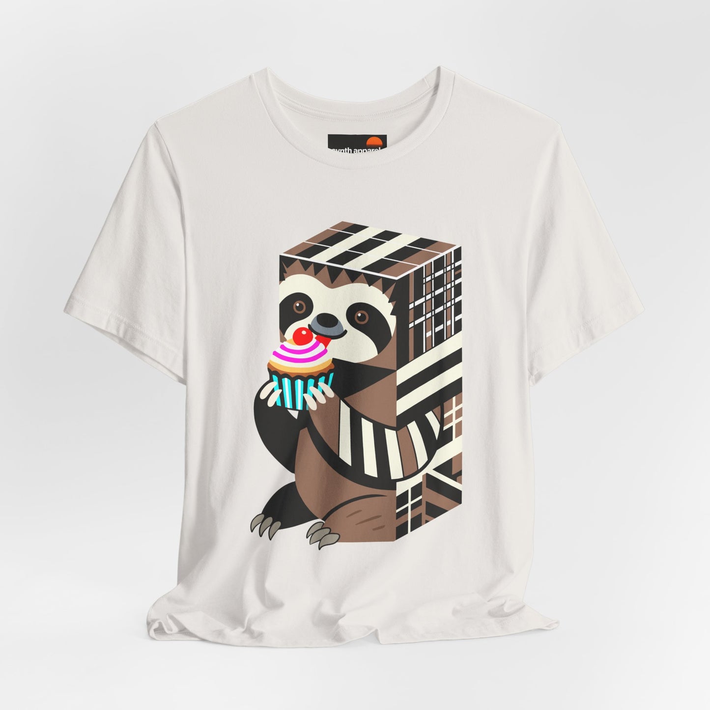 Sloth Eating Cupcake