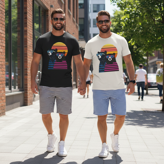 Bears Wearing Stripes and Plaid