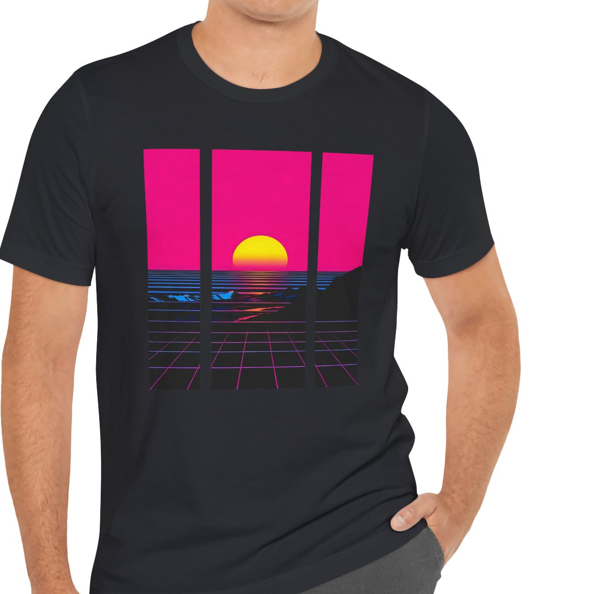 Coastal Pink Sky Sunset